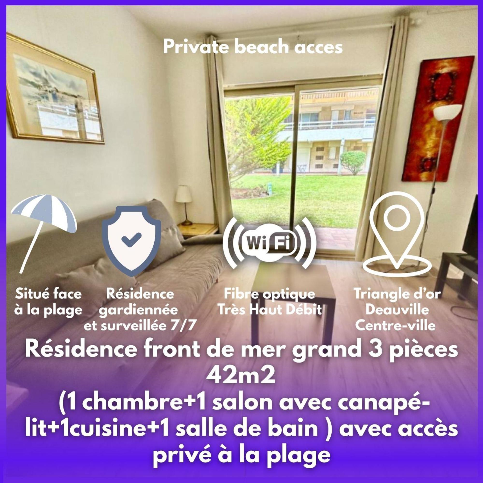 The Golden Triangle Apartment Deauville Zewnętrze zdjęcie